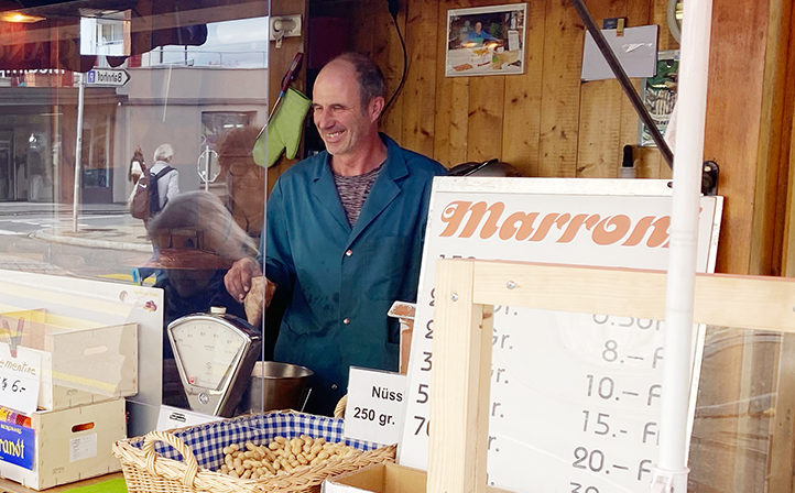 Marroni-Toni (Franco Togni, 5. Generation Togni in Wädenswil).